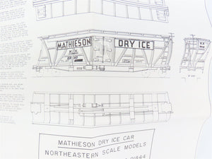 HO Northeastern Scale Models Kit HR-3 NX Mathieson Dry Ice Reefer