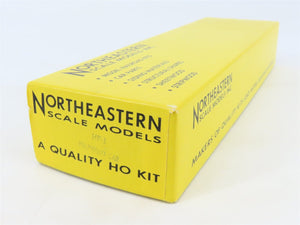 HO Northeastern Scale Models Kit HF-1 BAR/MEC Pulpwood Bulkhead Flat Car