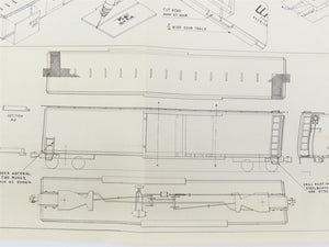 HO Northeastern Scale Models Kit HB-6 PSCX Unicel Box Car #1951