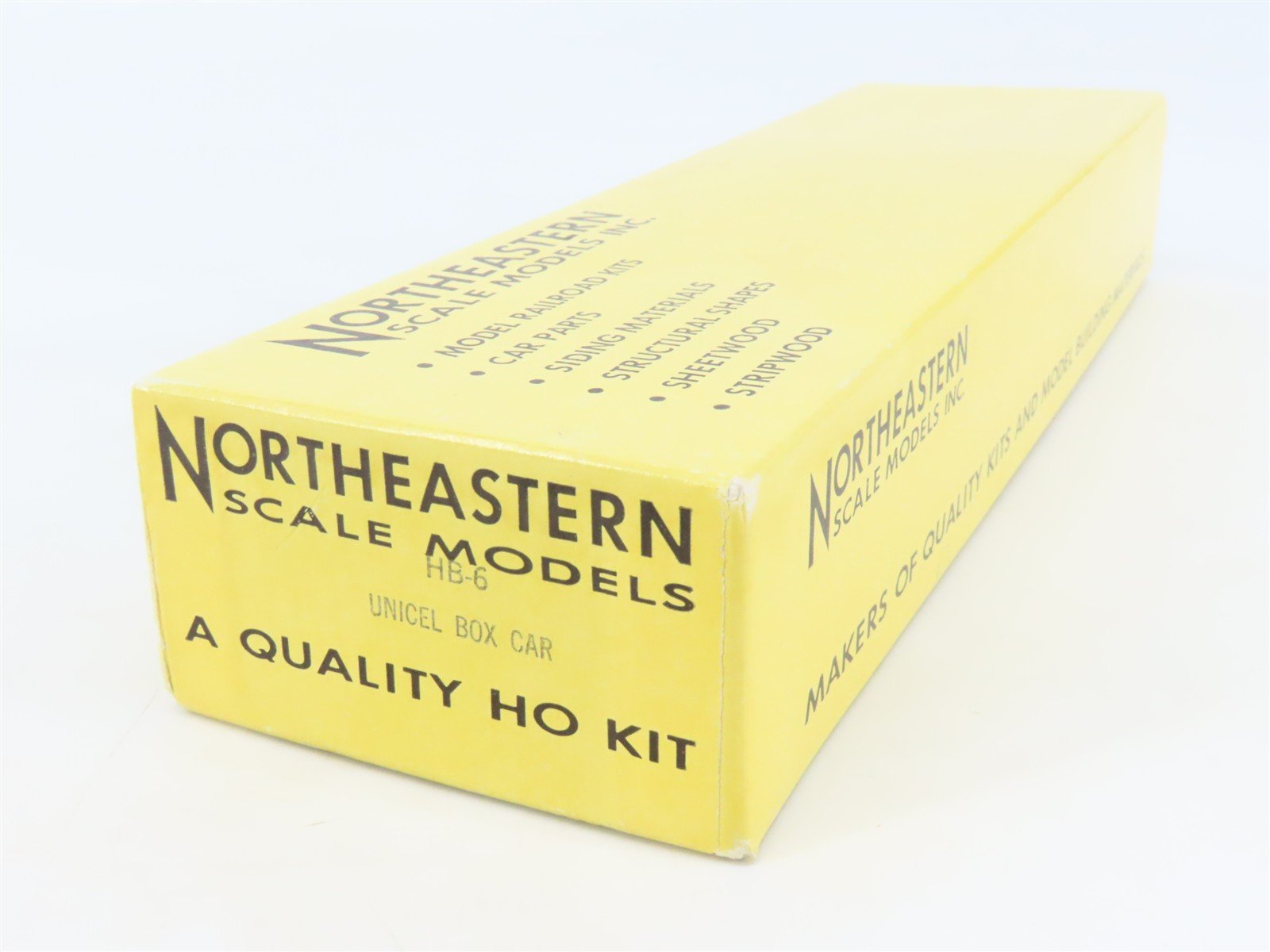 HO Northeastern Scale Models Kit HB-6 PSCX Unicel Box Car #1951