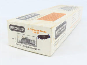 HO Northeastern Scale Models Kit HM-2 BM Boston & Maine Russell Winged Snowplow