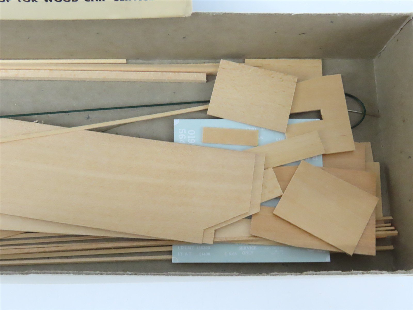 HO Scale Ambroid Kit H-25 B&O Baltimore & Ohio Railroad 3-Bay Hopper
