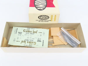 HO Scale Ambroid Kit H-23 GACX Golden Load Flour Air Slide Hopper #44491