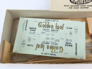 HO Scale Ambroid Kit H-23 GACX Golden Load Flour Air Slide Hopper #44491