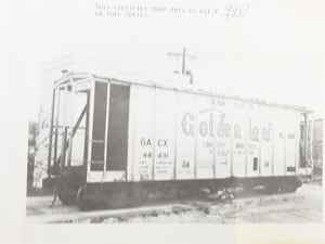HO Scale Ambroid Kit H-23 GACX Golden Load Flour Air Slide Hopper #44491