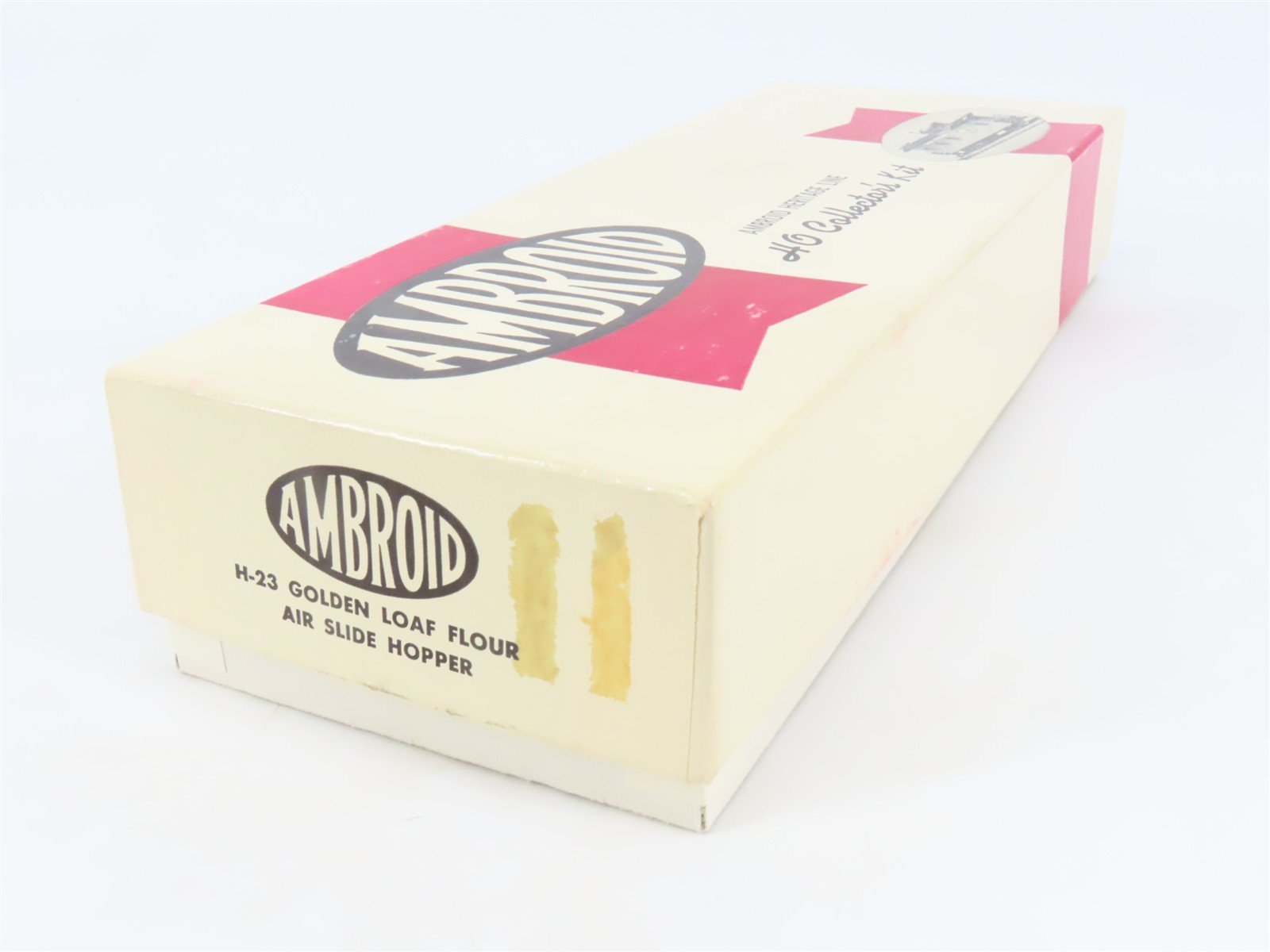 HO Scale Ambroid Kit H-23 GACX Golden Load Flour Air Slide Hopper #44491