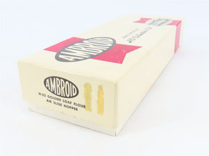 HO Scale Ambroid Kit H-23 GACX Golden Load Flour Air Slide Hopper #44491