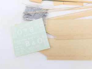 HO Scale Ambroid Kit H-25 B&O Baltimore & Ohio Railroad 3-Bay Hopper
