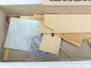HO Scale Ambroid Kit H-25 B&O Baltimore & Ohio Railroad 3-Bay Hopper