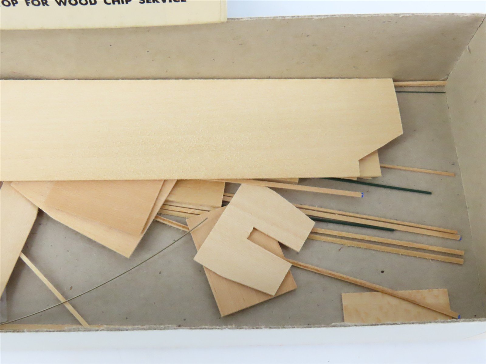 HO Scale Ambroid Kit H-25 B&O Baltimore & Ohio Railroad 3-Bay Hopper