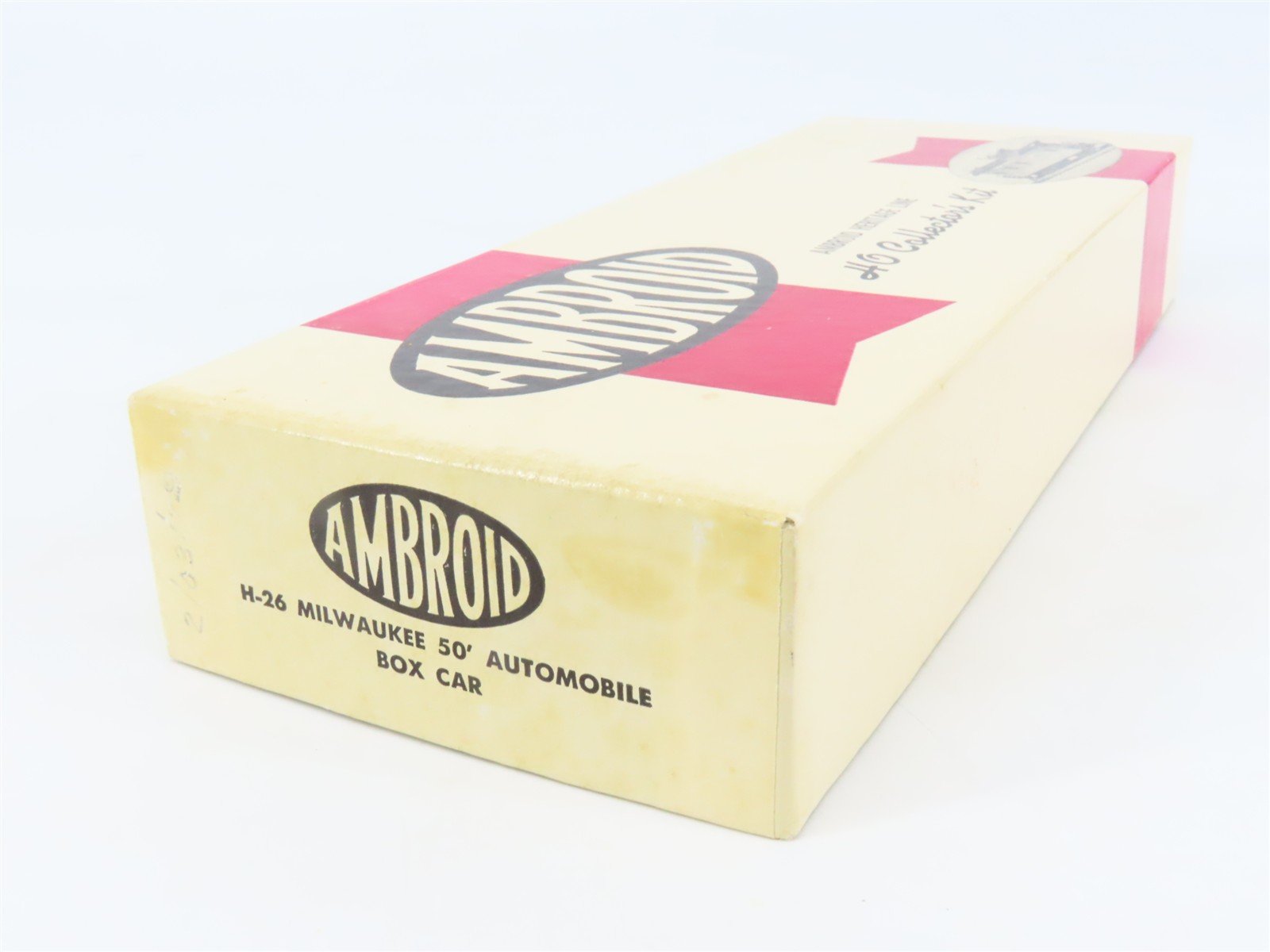 HO Scale Ambroid Kit H-26 MILW Milwaukee Road 50' Automobile Box Car #13631
