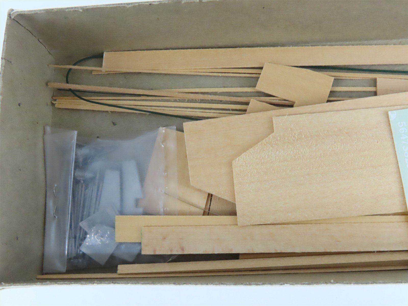 HO Scale Ambroid Kit H-25 B&O Baltimore & Ohio Railroad 3-Bay Hopper