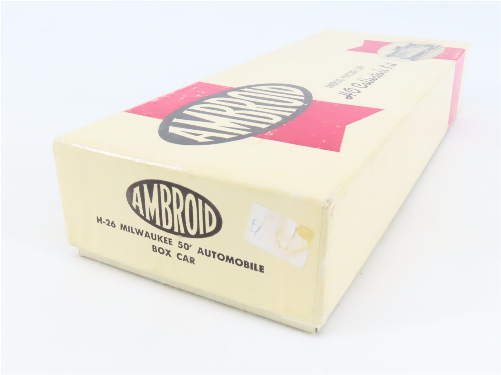 HO Scale Ambroid Kit H-26 MILW Milwaukee Road 50' Automobile Box Car #13631