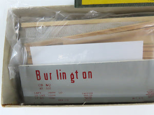 HO Scale Con-Cor Kit HO-206 CB&Q Burlington Route Airslide Hopper #87537