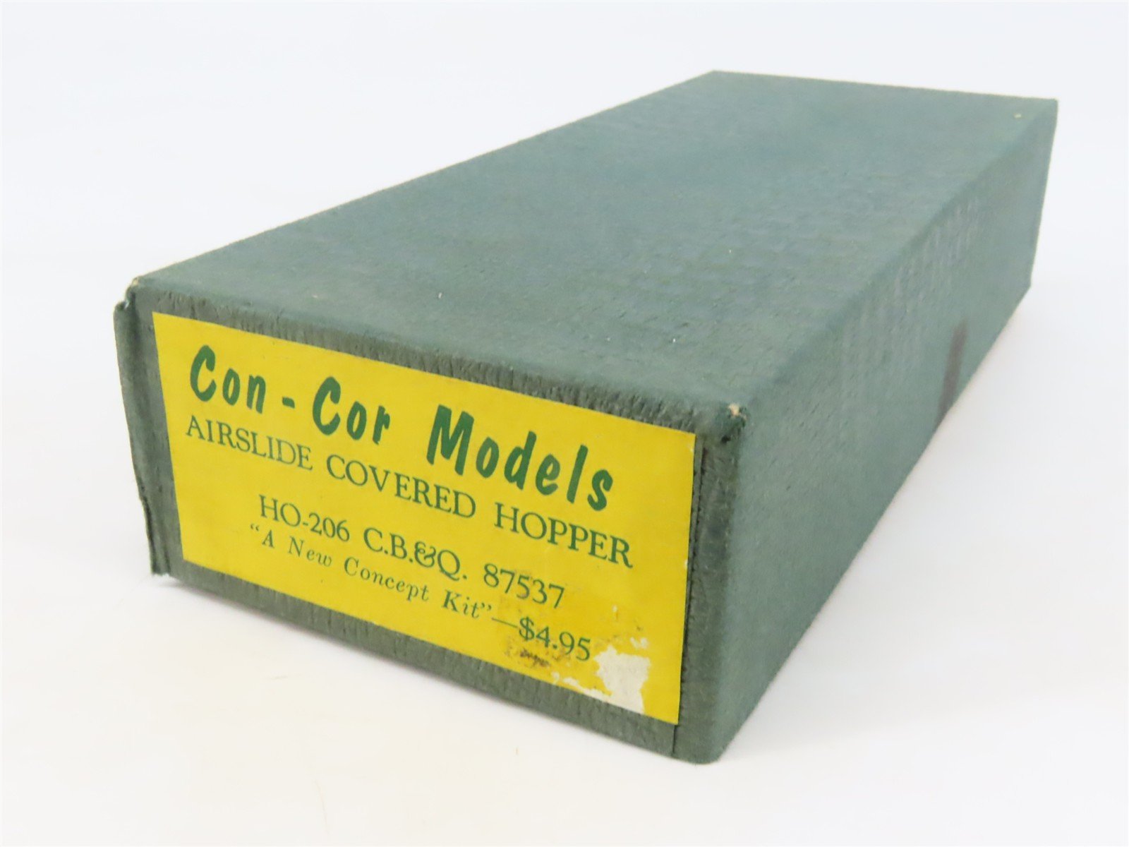 HO Scale Con-Cor Kit HO-206 CB&Q Burlington Route Airslide Hopper #87537