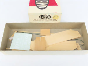HO Scale Ambroid Kit H-25 B&O Baltimore & Ohio Railroad 3-Bay Hopper