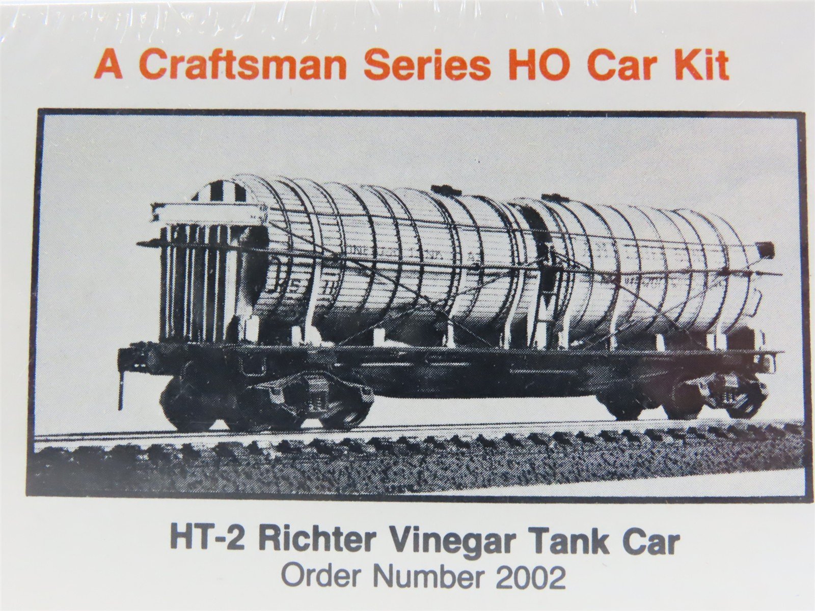 HO Northeastern Scale Models Kit HT-2 Ritcher Vinegar Tank Car - Sealed