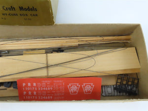 HO Scale Quality Craft Models Kit P-3 PRR Pennsylvania 86' Hy-Cube Box Car