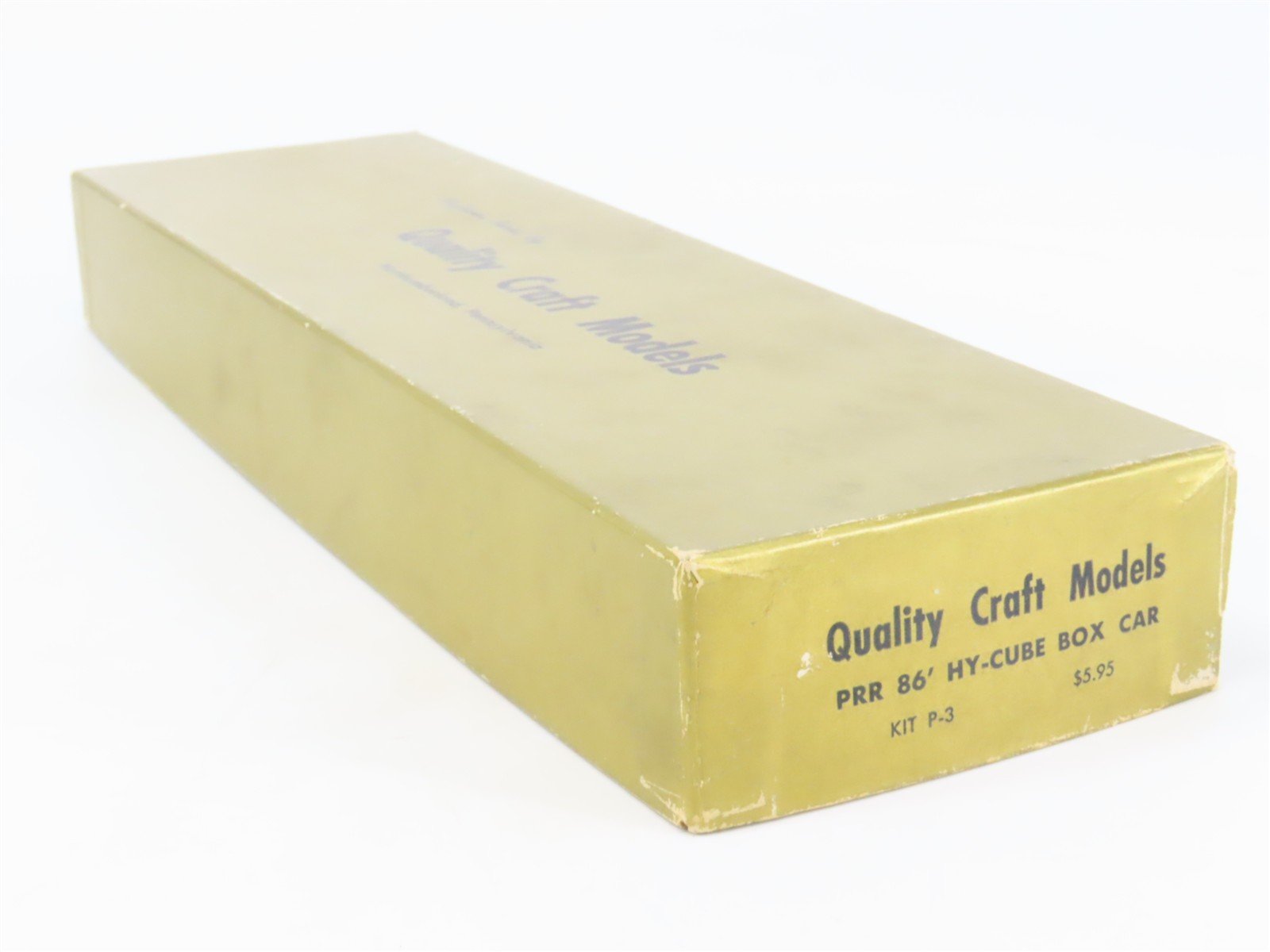 HO Scale Quality Craft Models Kit P-3 PRR Pennsylvania 86' Hy-Cube Box Car