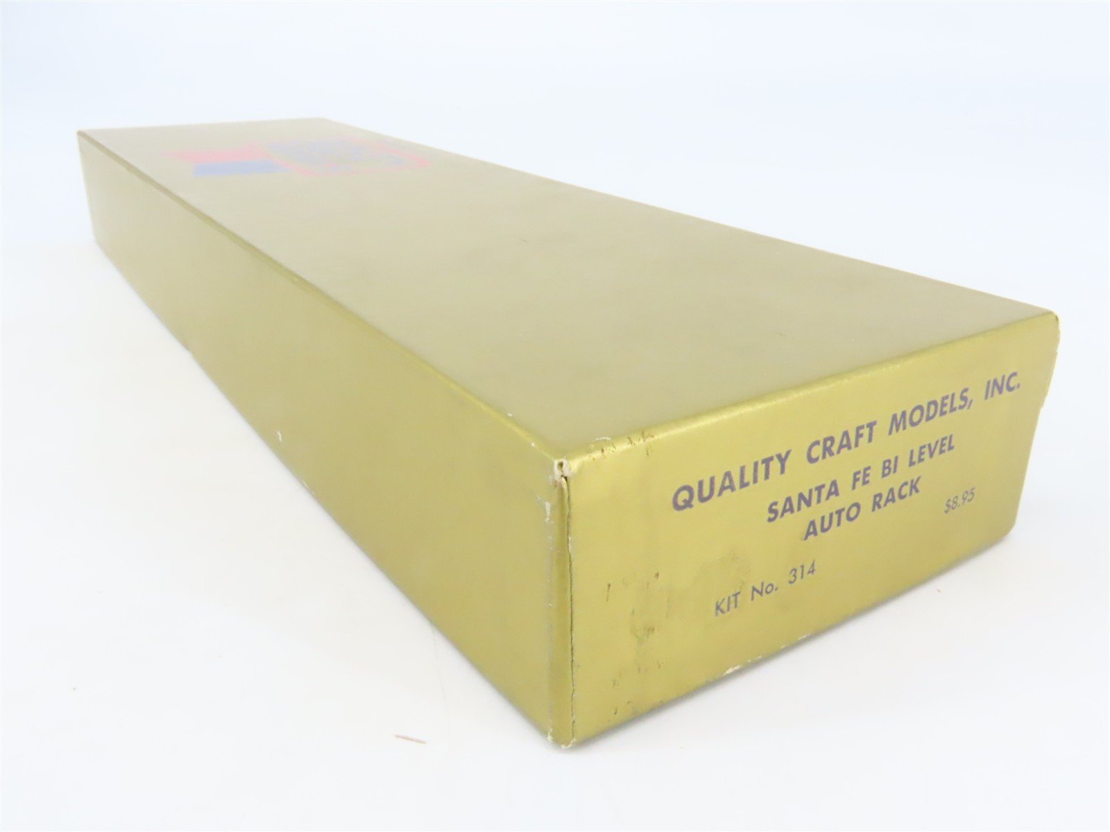 HO Scale Quality Craft Models Kit 314 BTTX ATSF Santa Fe Bi-Level Auto Rack