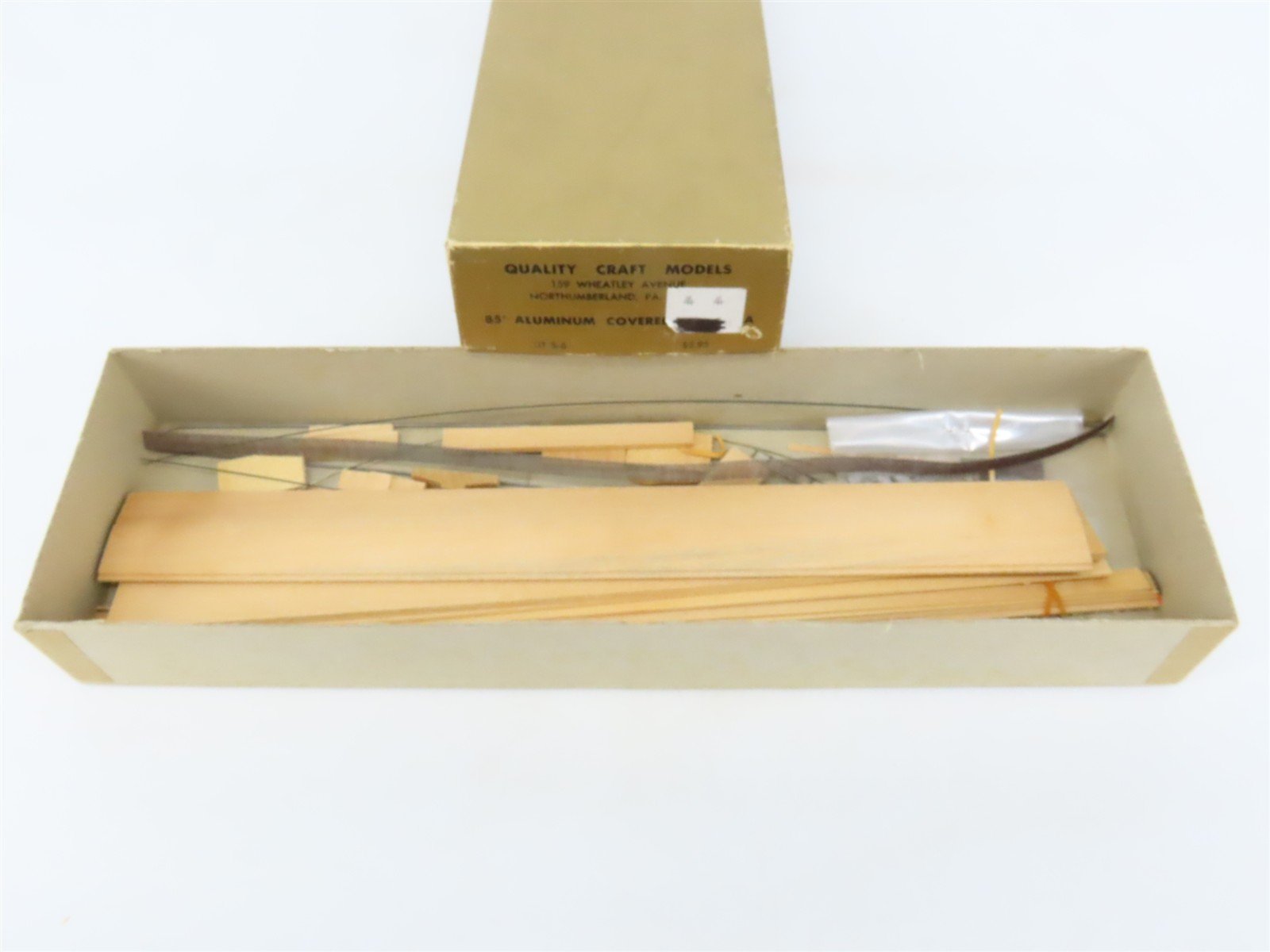 HO Quality Craft Models Kit S-6 NIGX SP Southern Pacific Covered Gondola #1000