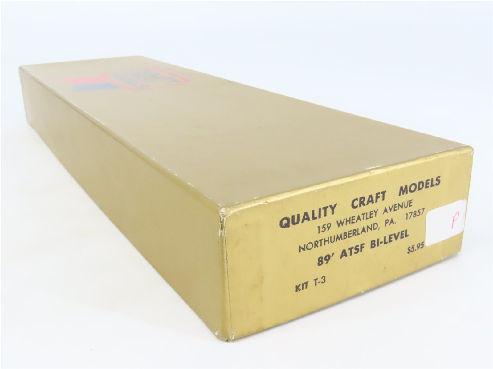 HO Quality Craft Models Kit T-3 BTTX ATSF Santa Fe 89' Bi-Level Auto Car