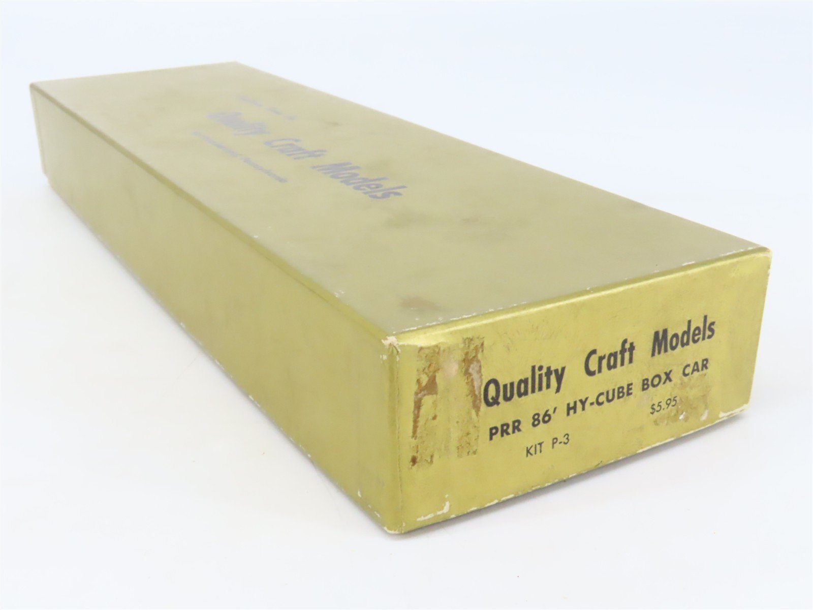 HO Scale Quality Craft Models Kit P-3 PRR Pennsylvania 86' Hy-Cube Box Car