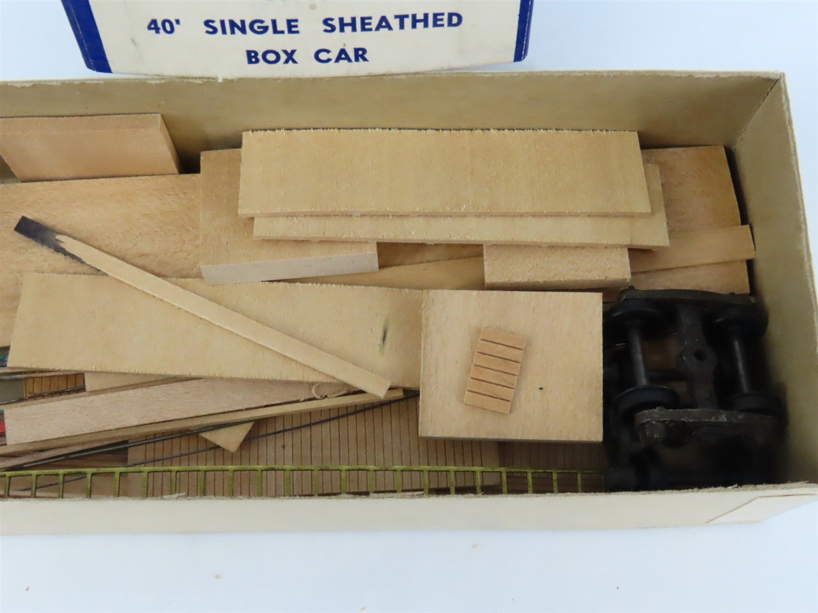 HO Scale Ambroid Kit K-12 D&RGW Rio Grande 40' Single Sheathed Box Car