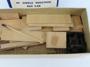 HO Scale Ambroid Kit K-12 D&RGW Rio Grande 40' Single Sheathed Box Car