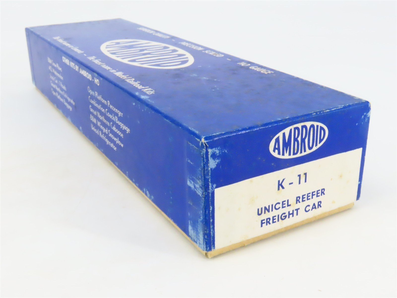 HO Scale Ambroid Kit K-11 Wood PSCX Unicel Reefer #1951