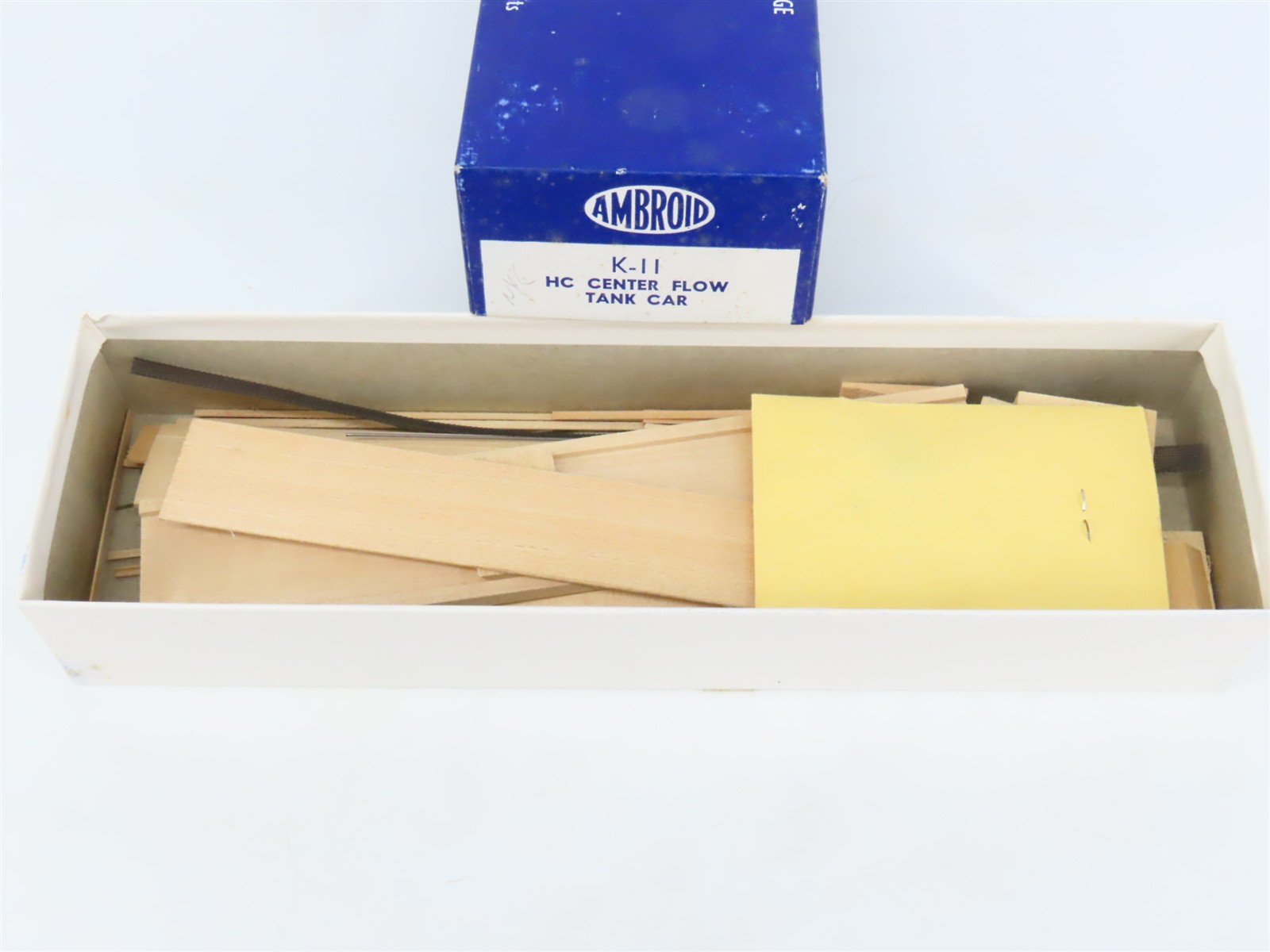 HO Scale Ambroid Kit K-11 NYC New York Central System Center Flow 4-Bay Hopper
