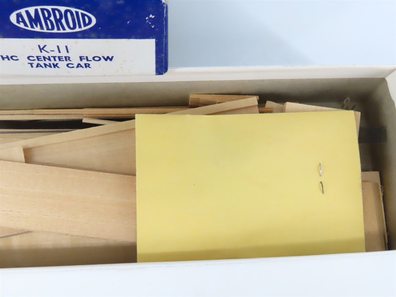 HO Scale Ambroid Kit K-11 NYC New York Central System Center Flow 4-Bay Hopper