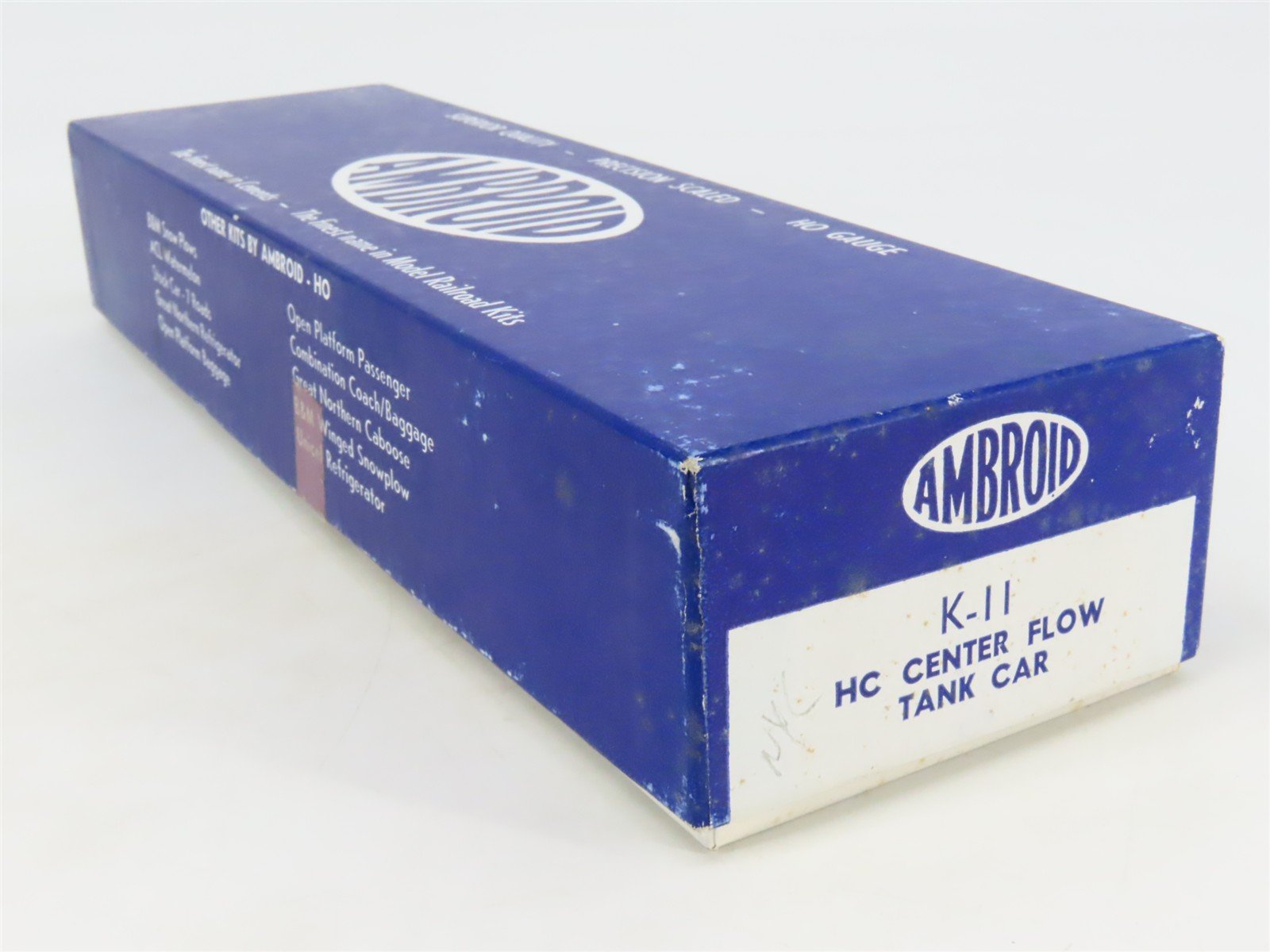 HO Scale Ambroid Kit K-11 NYC New York Central System Center Flow 4-Bay Hopper