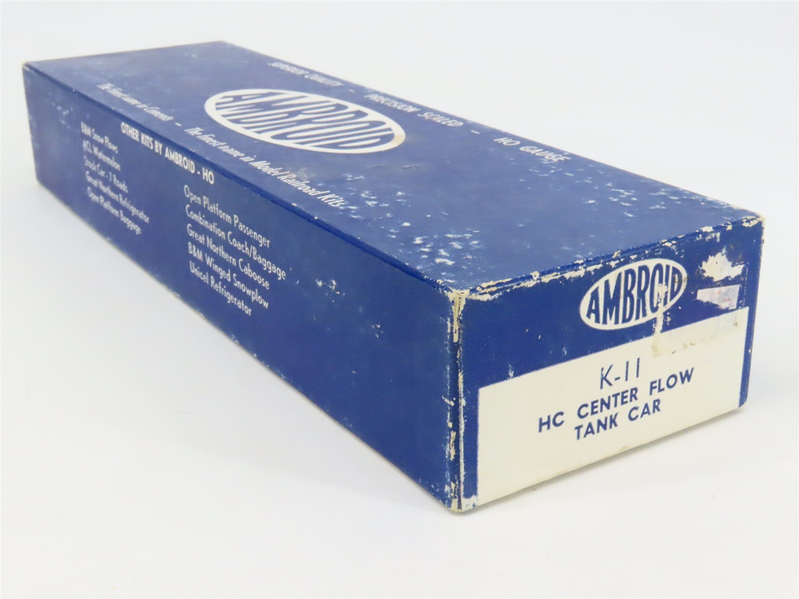 HO Scale Ambroid Kit K-11 BKTY Katy Center Flow 4-Bay Hopper #1017