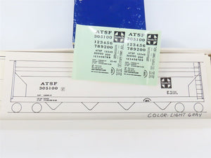 HO Scale Ambroid Kit K-11 ATSF Santa Fe Center Flow 4-Bay Hopper #305100