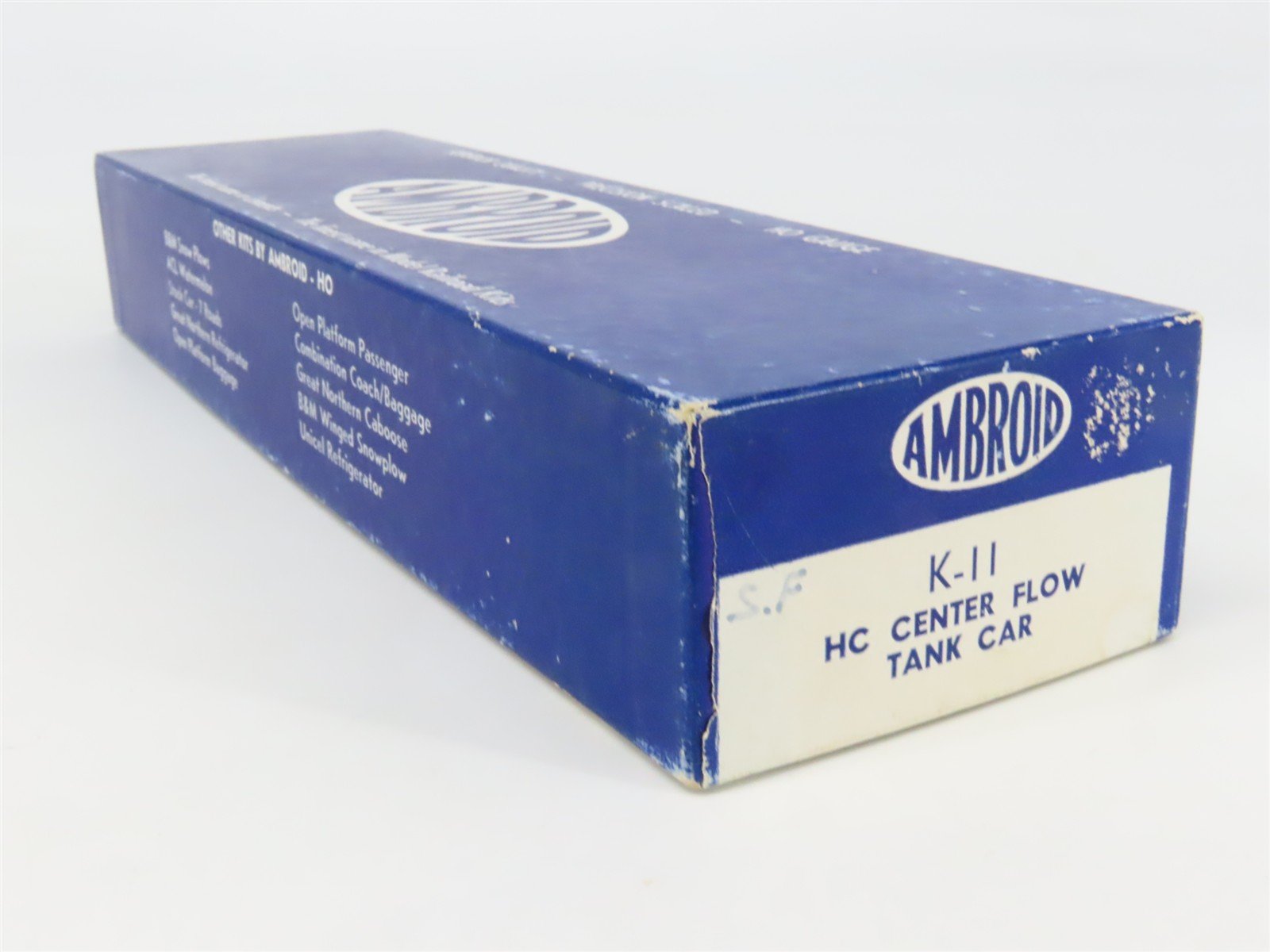 HO Scale Ambroid Kit K-11 ATSF Santa Fe Center Flow 4-Bay Hopper #305100
