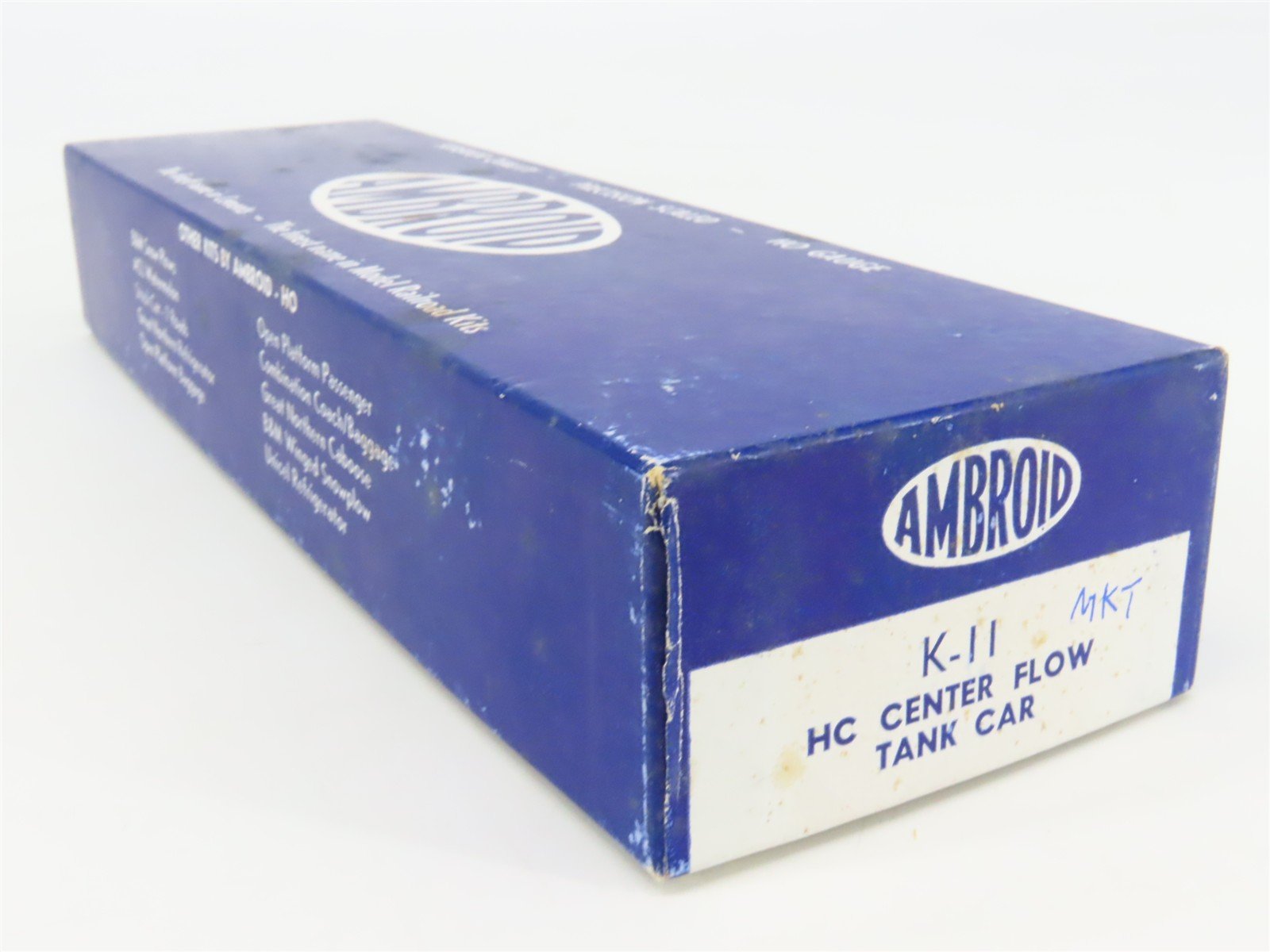HO Scale Ambroid Kit K-11 BKTY Katy Center Flow 4-Bay Covered Hopper #1017