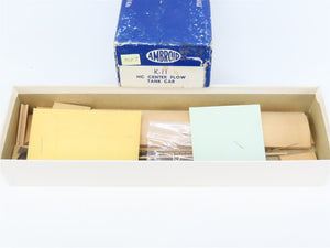 HO Scale Ambroid Kit K-11 BKTY Katy Center Flow 4-Bay Covered Hopper #1017