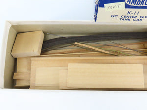 HO Scale Ambroid Kit K-11 BKTY Katy Center Flow 4-Bay Covered Hopper #1017
