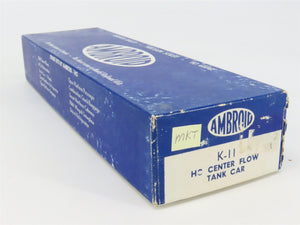 HO Scale Ambroid Kit K-11 BKTY Katy Center Flow 4-Bay Covered Hopper #1017