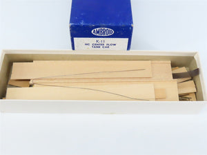 HO Scale Ambroid Kit K-11 NYC New York Central Center Flow 4-Bay Hopper #886000