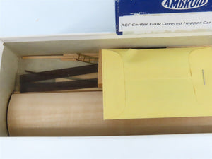 HO Scale Ambroid Kit K-11 BKTY Katy Center Flow 4-Bay Covered Hopper #1017