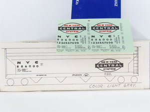 HO Scale Ambroid Kit K-11 NYC New York Central System Center Flow Hopper #886000
