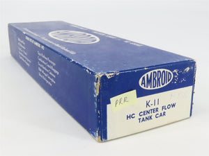 HO Scale Ambroid Kit K-11 PRR Pennsylvania Railroad 4-Bay Covered Hopper #259760