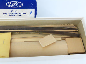 HO Scale Ambroid Kit K-11 NYC New York Central Center Flow 4-Bay Hopper #886000