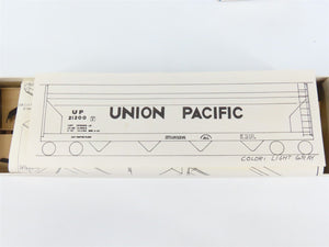 HO Scale Ambroid Kit K-11 UP Union Pacific Center Flow 4-Bay Hopper #21200