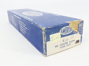 HO Scale Ambroid Kit K-11 UP Union Pacific Center Flow 4-Bay Hopper #21200