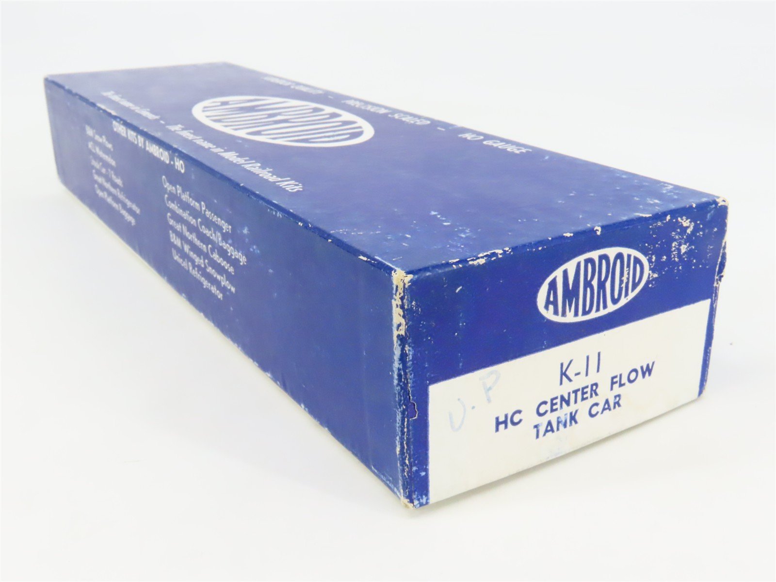 HO Scale Ambroid Kit K-11 UP Union Pacific Center Flow 4-Bay Hopper #21200
