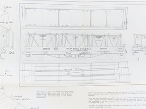 HO Scale Ambroid Kit No. 12 NYC New York Central Container Car #477498