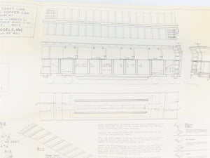 HO Scale Ambroid Kit No. 9 ACL Atlantic Coast Line Phosphate Hopper #8174
